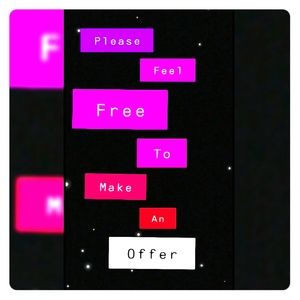 Make an offer on anything in my closet